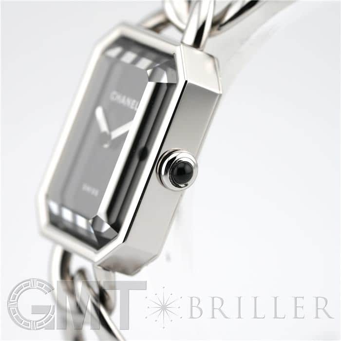 CHANEL シャネル プルミエール メタルチェーン ミディアムモデル ブラック H7018 20