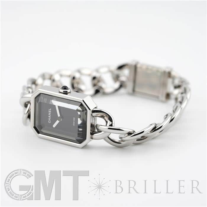 CHANEL シャネル プルミエール メタルチェーン ミディアムモデル ブラック H7018 24