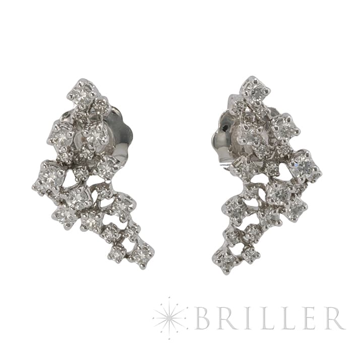 Damiani ダミアーニ ミモザ ピアス ホワイトゴールド ダイヤモンド 20104947 メイン