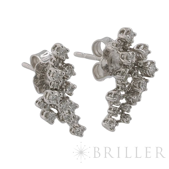 Damiani ダミアーニ ミモザ ピアス ホワイトゴールド ダイヤモンド 20104947 9