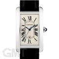 CARTIER カルティエ タンク タンク アメリカン LM シルバー WG/革 W2603256 【保証書日付2年以内限定】