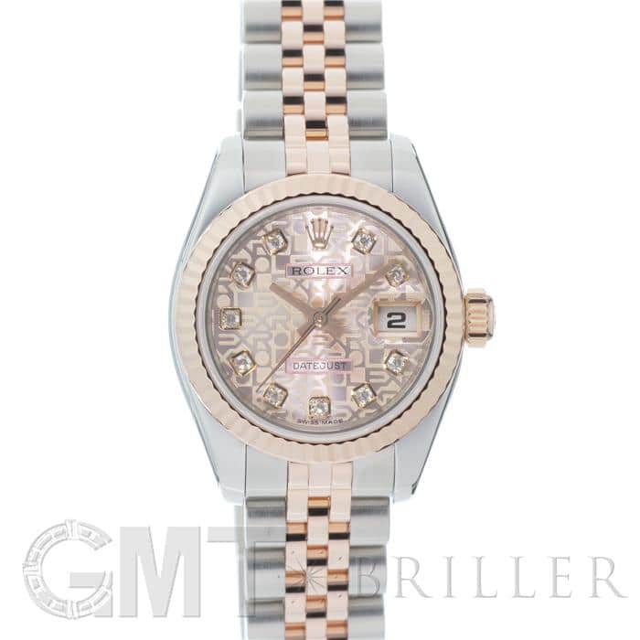 ROLEX ロレックス デイトジャスト 179171G ピンク コンピューター メイン