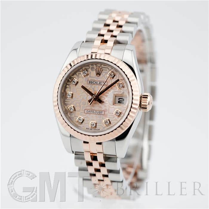 ROLEX ロレックス デイトジャスト 179171G ピンク コンピューター 1