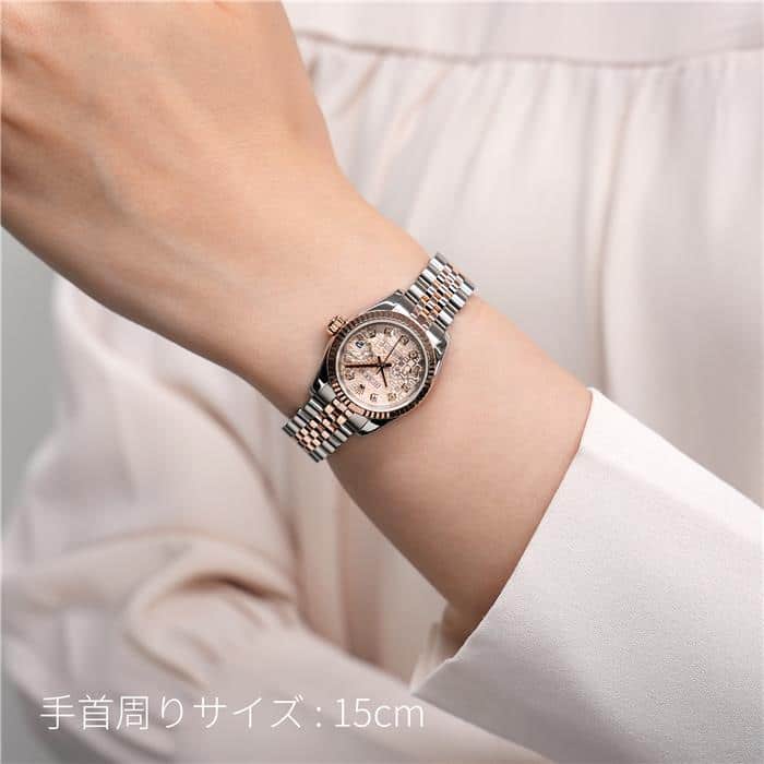 ROLEX ロレックス デイトジャスト 179171G ピンク コンピューター 28