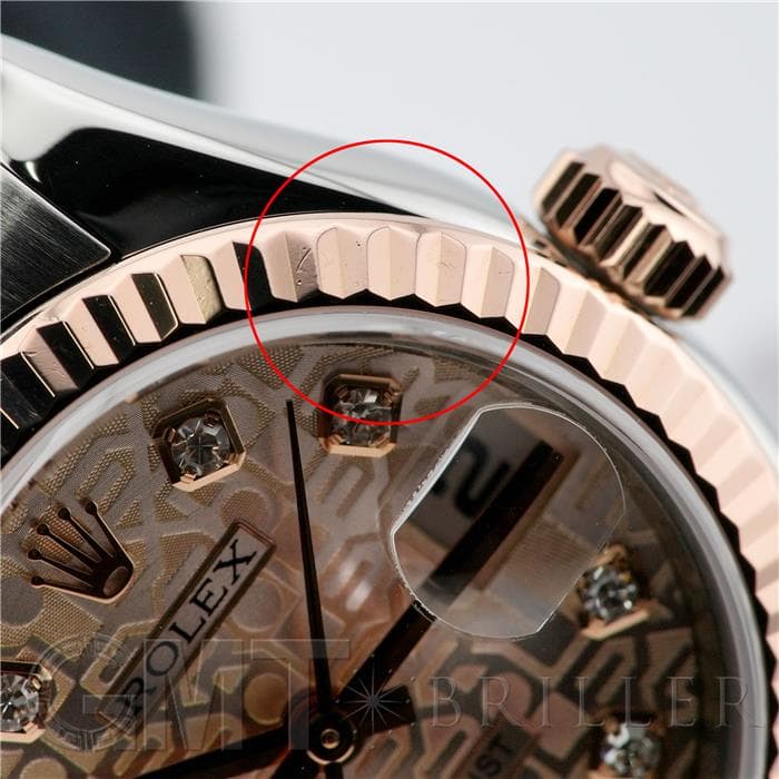 ROLEX ロレックス デイトジャスト 179171G ピンク コンピューター 7