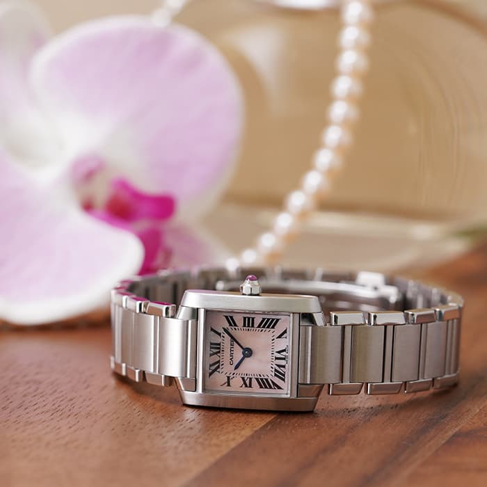 CARTIER カルティエ タンク フランセーズ SM W51028Q3 2