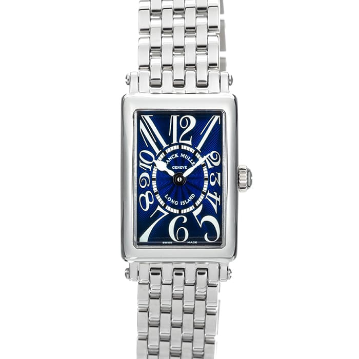 FRANCK MULLER フランク・ミュラー ロングアイランド プティ 802QZ SS ブルー　ブレス メイン