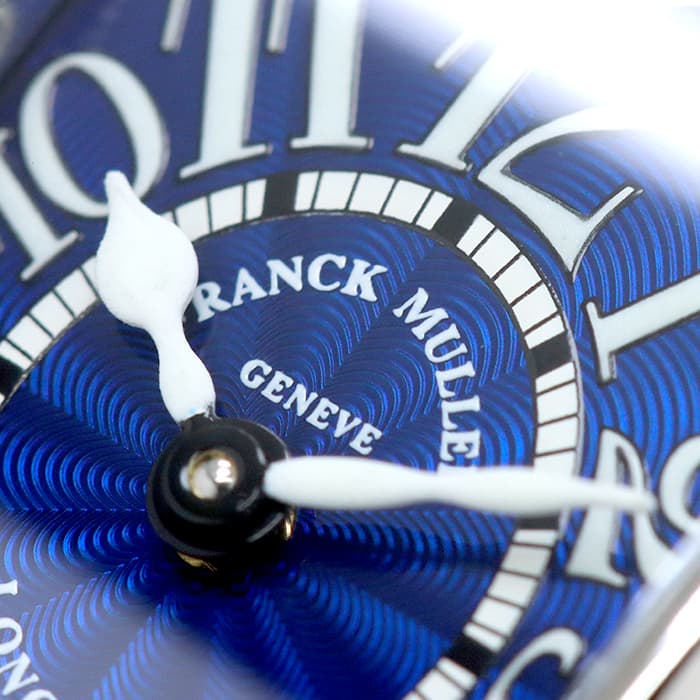 FRANCK MULLER フランク・ミュラー ロングアイランド プティ 802QZ SS ブルー　ブレス 10