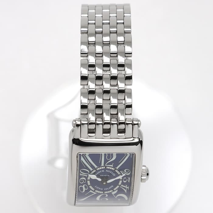 FRANCK MULLER フランク・ミュラー ロングアイランド プティ 802QZ SS ブルー　ブレス 13