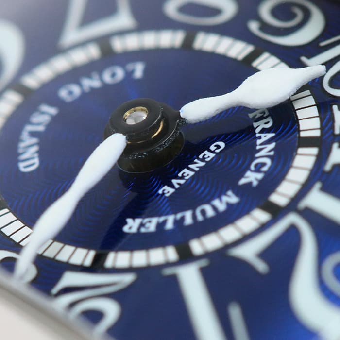 FRANCK MULLER フランク・ミュラー ロングアイランド プティ 802QZ SS ブルー　ブレス 14