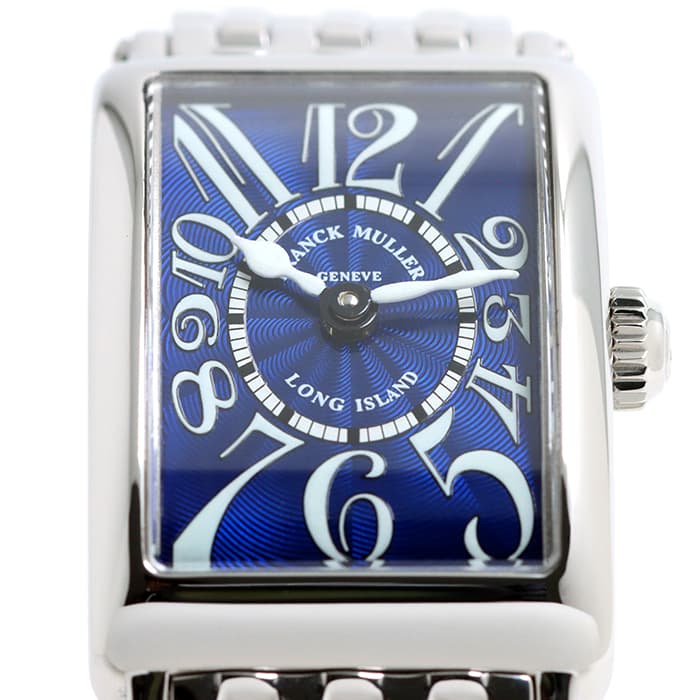 FRANCK MULLER フランク・ミュラー ロングアイランド プティ 802QZ SS ブルー　ブレス 18