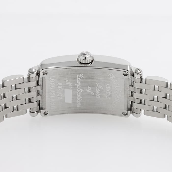 FRANCK MULLER フランク・ミュラー ロングアイランド プティ 802QZ SS ブルー　ブレス 3