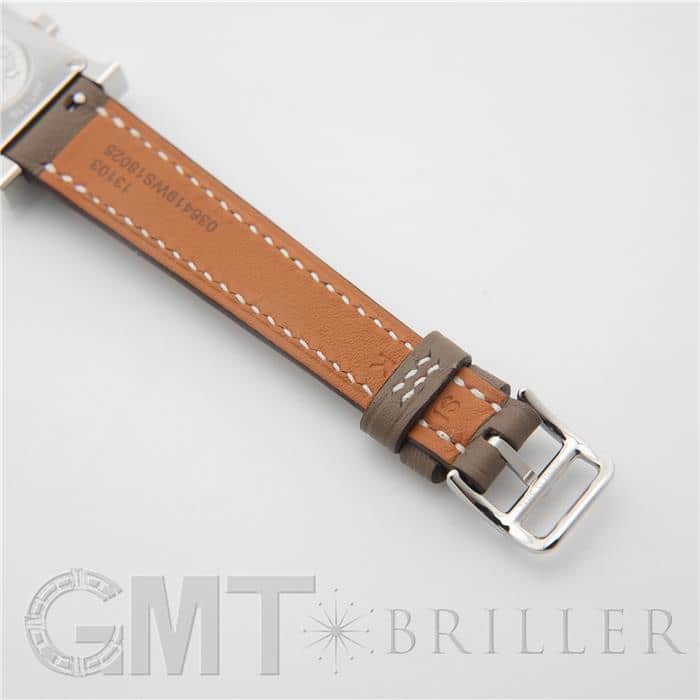 HERMES エルメス Hウォッチ ミニ エトゥープ HH1.110.131/WW18 037883WW00 16