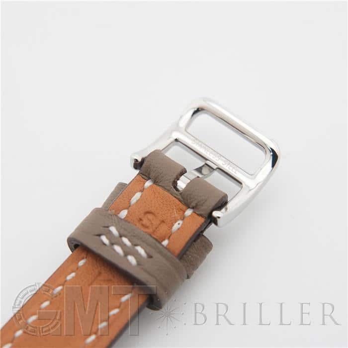 HERMES エルメス Hウォッチ ミニ エトゥープ HH1.110.131/WW18 037883WW00 18