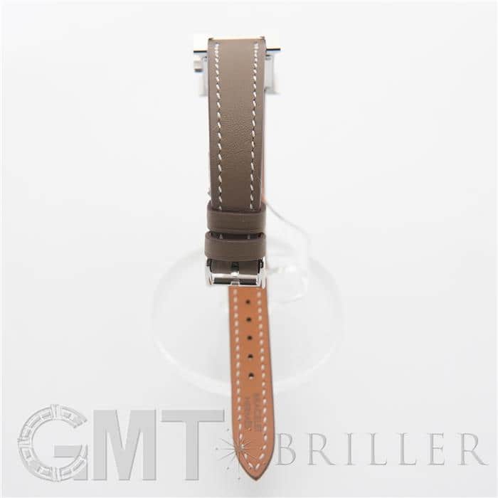 HERMES エルメス Hウォッチ ミニ エトゥープ HH1.110.131/WW18 037883WW00 21