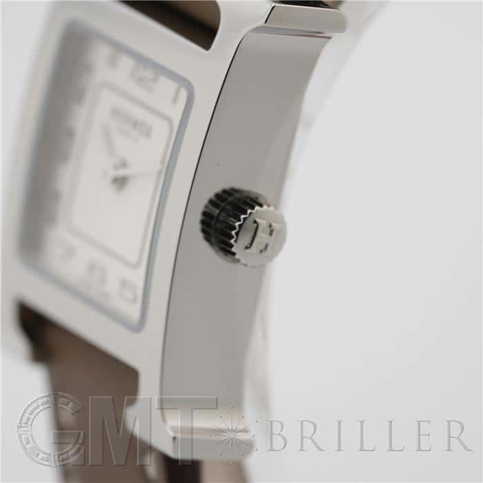 HERMES エルメス Hウォッチ ミニ エトゥープ HH1.110.131/WW18 037883WW00 24