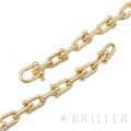 TIFFANY & Co. ティファニー ハードウェア グラジュエイテッド リンク ネックレス イエローゴールド 60153063 10