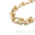 TIFFANY & Co. ティファニー ハードウェア グラジュエイテッド リンク ネックレス イエローゴールド 60153063 5