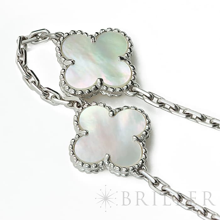 Van Cleef & Arpels ヴァン クリーフ&アーペル ヴィンテージ アルハンブラ ネックレス 10モチーフ VCARF48500 9