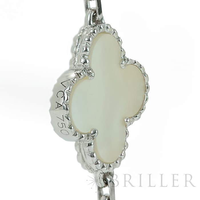 Van Cleef & Arpels ヴァン クリーフ&アーペル ヴィンテージ アルハンブラ ネックレス 10モチーフ VCARF48500 10