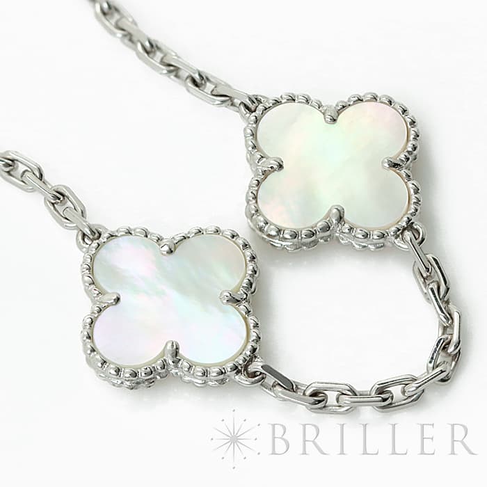 Van Cleef & Arpels ヴァン クリーフ&アーペル ヴィンテージ アルハンブラ ネックレス 10モチーフ VCARF48500 1