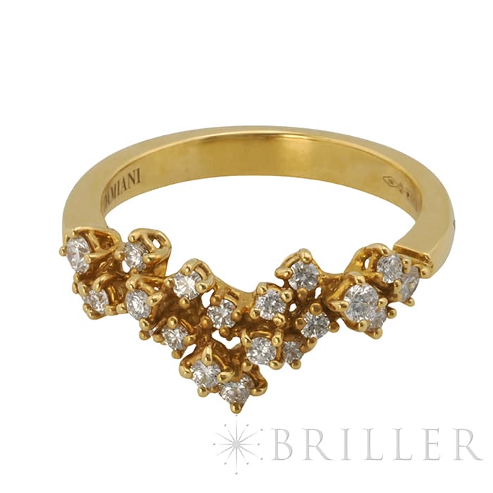 Damiani ダミアーニ ミモザ ミモザ リング ダイヤモンド イエローゴールド 13号 20086884 メイン