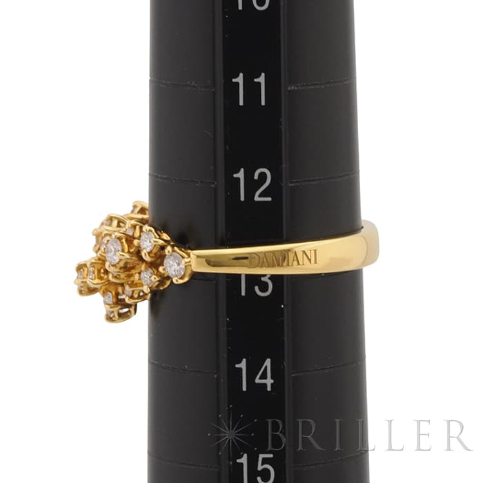 Damiani ダミアーニ ミモザ ミモザ リング ダイヤモンド イエローゴールド 13号 20086884 12