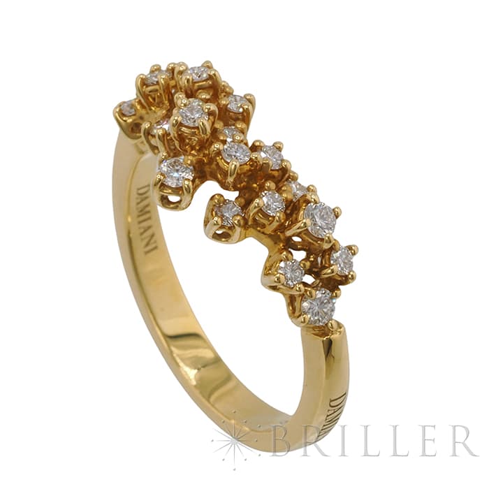 Damiani ダミアーニ ミモザ ミモザ リング ダイヤモンド イエローゴールド 13号 20086884 4