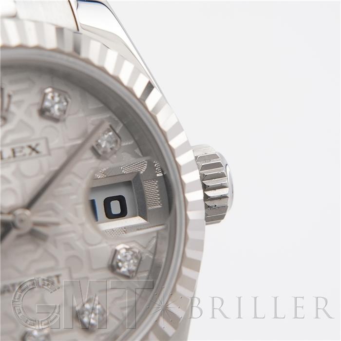 ROLEX ロレックス デイトジャスト 179174G シルバー コンピューター ジュビリーブレスレット 9