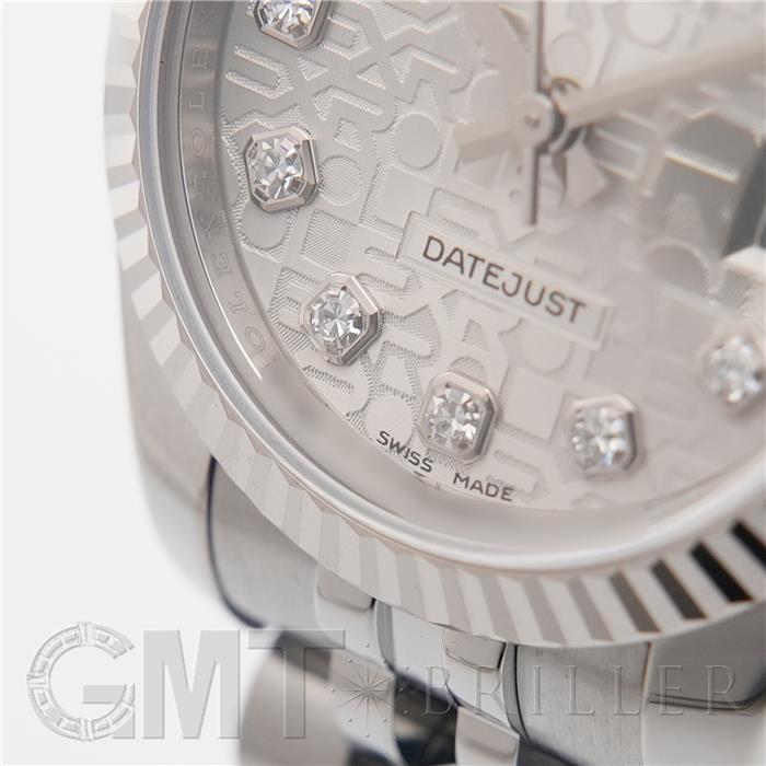 ROLEX ロレックス デイトジャスト 179174G シルバー コンピューター ジュビリーブレスレット 10