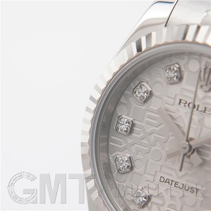 ROLEX ロレックス デイトジャスト 179174G シルバー コンピューター ジュビリーブレスレット 11