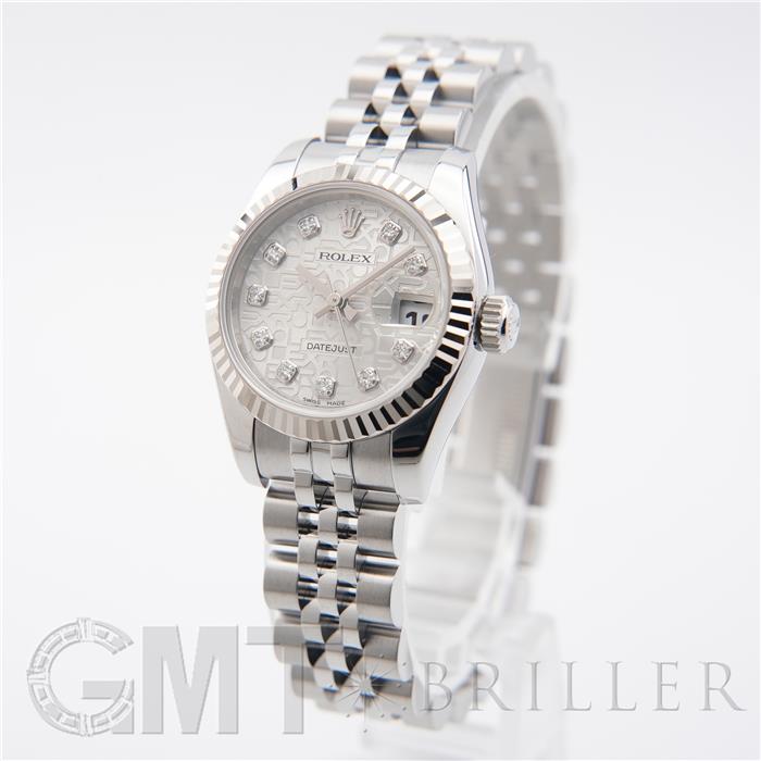 ROLEX ロレックス デイトジャスト 179174G シルバー コンピューター ジュビリーブレスレット 1