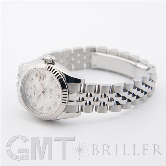 ROLEX ロレックス デイトジャスト 179174G シルバー コンピューター ジュビリーブレスレット 26