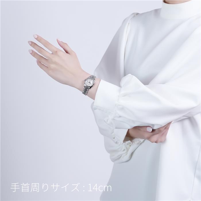 ROLEX ロレックス デイトジャスト 179174G シルバー コンピューター ジュビリーブレスレット 28