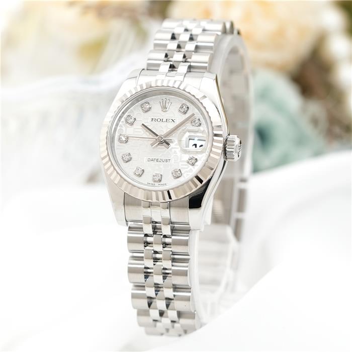 ROLEX ロレックス デイトジャスト 179174G シルバー コンピューター ジュビリーブレスレット 2