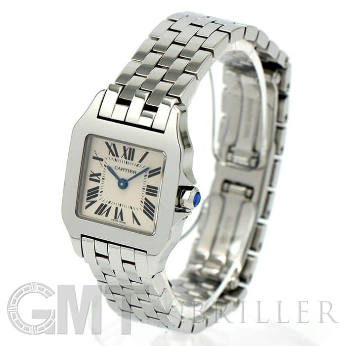中古)CARTIER カルティエ サントス ドゥモワゼル SM W25064Z5(商品ID 国内正規品 2698 ドゥモアゼル 時計 ウォッチ サントス カルティエ 腕時計(アナログ)