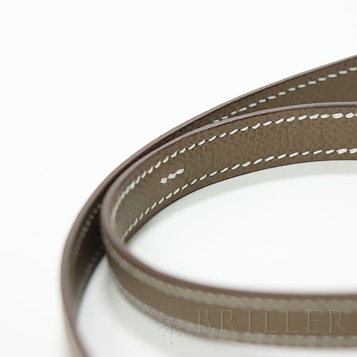 HERMES エルメス コンスタンス 3 ミニ ミロワール エプソン エトゥープ ピンクゴールド金具 ミラー付き 13