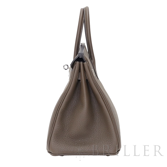 HERMES エルメス バーキン 25 トゴ ヴェールロデン シルバー金具 10