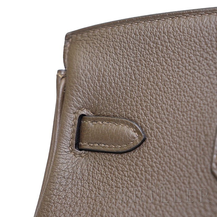 HERMES エルメス バーキン 25 トゴ ヴェールロデン シルバー金具 17