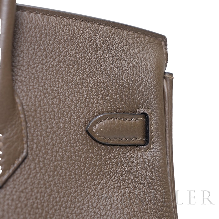 HERMES エルメス バーキン 25 トゴ ヴェールロデン シルバー金具 18