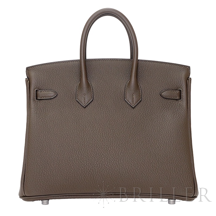HERMES エルメス バーキン 25 トゴ ヴェールロデン シルバー金具 1