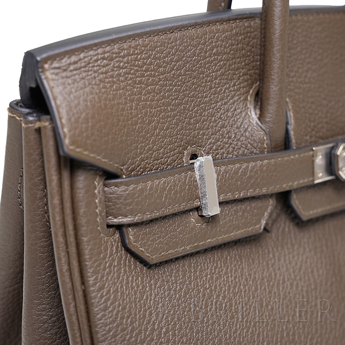 HERMES エルメス バーキン 25 トゴ ヴェールロデン シルバー金具 19