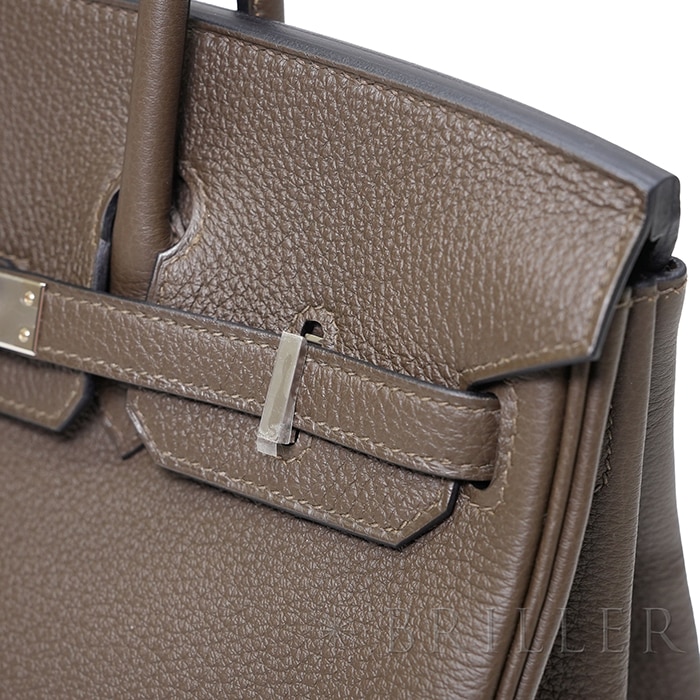 HERMES エルメス バーキン 25 トゴ ヴェールロデン シルバー金具 20