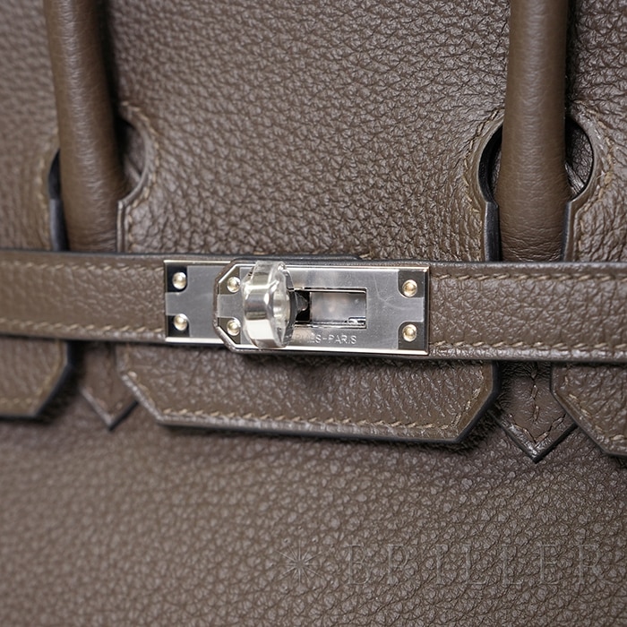 HERMES エルメス バーキン 25 トゴ ヴェールロデン シルバー金具 21