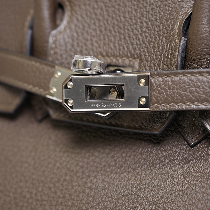 HERMES エルメス バーキン 25 トゴ ヴェールロデン シルバー金具 22