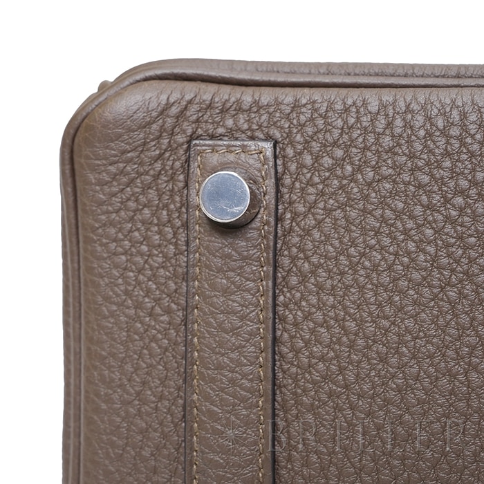 HERMES エルメス バーキン 25 トゴ ヴェールロデン シルバー金具 24