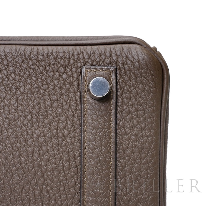 HERMES エルメス バーキン 25 トゴ ヴェールロデン シルバー金具 25