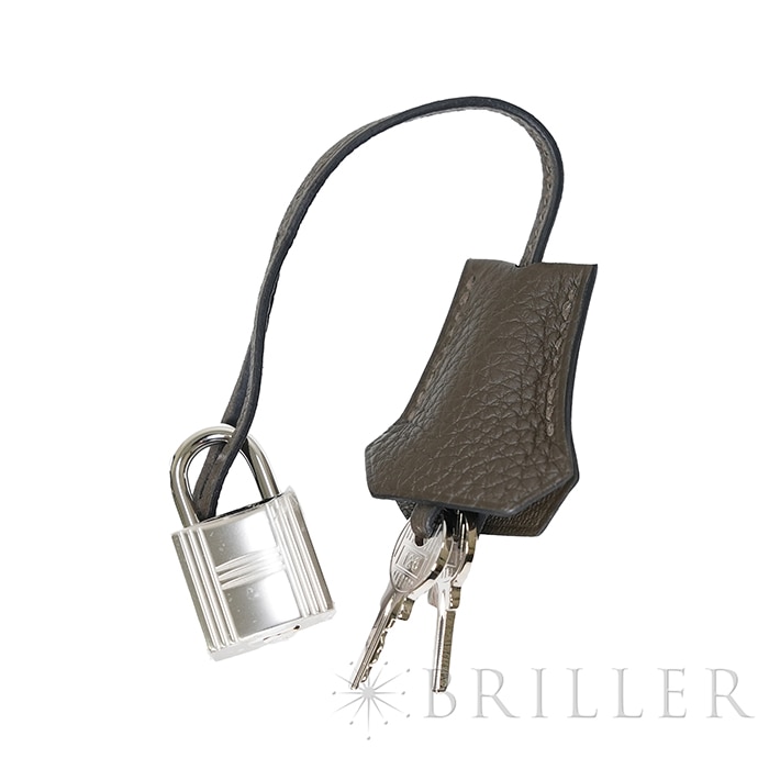 HERMES エルメス バーキン 25 トゴ ヴェールロデン シルバー金具 28
