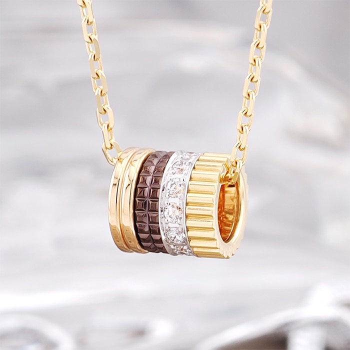 BOUCHERON　ブシュロン キャトル クラシック ダイヤモンド ネックレス スモール JPN00692 2