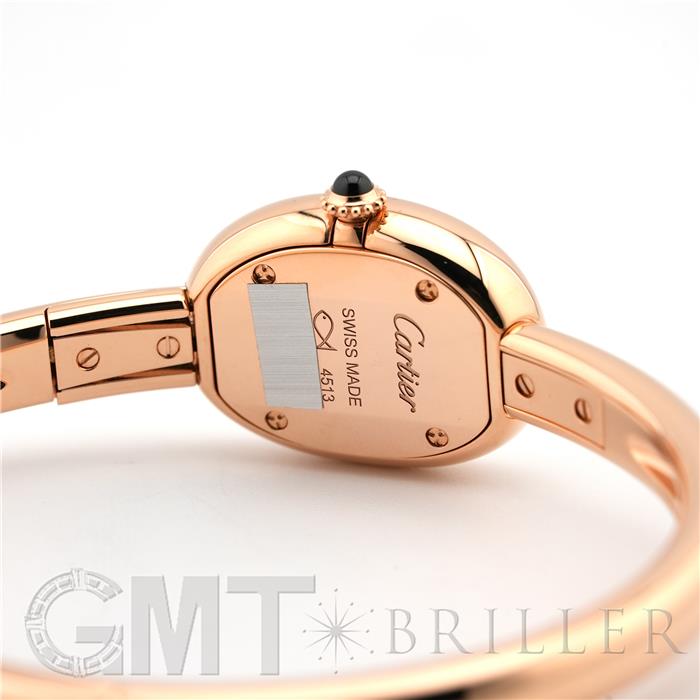 CARTIER カルティエ ベニュワール ウォッチ ミニモデル ピンクゴールド サイズ16 WGBA0048【未使用品】 5